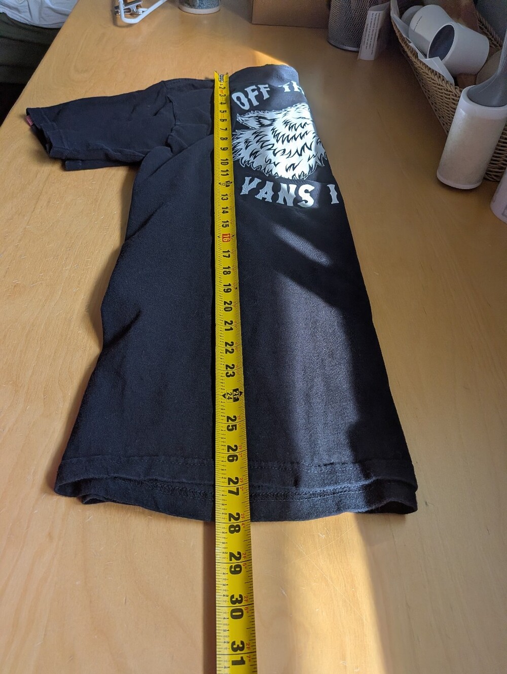 VANS Men T-Shirt Size Medium 100% Cotton Made In Mexico Skater Punk Unisex - Picture 7 of 8